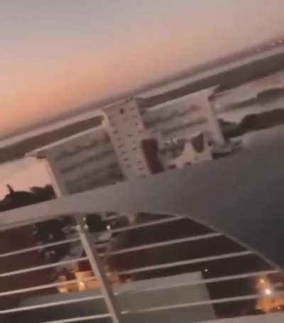 He was only enjoying the view..