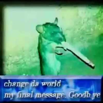 blursed rat