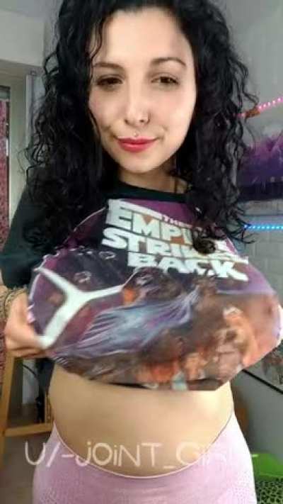 Is that a lightsaber in your pocket or are you just happy to see me?