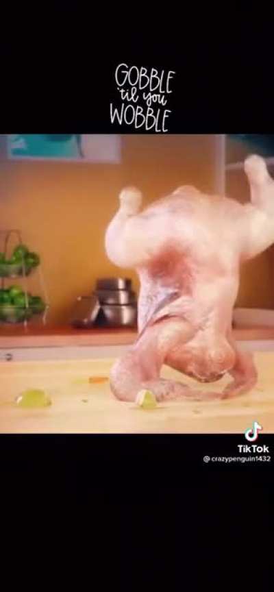 Twerking turkey nuff said.