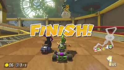 Not sure how i won this race