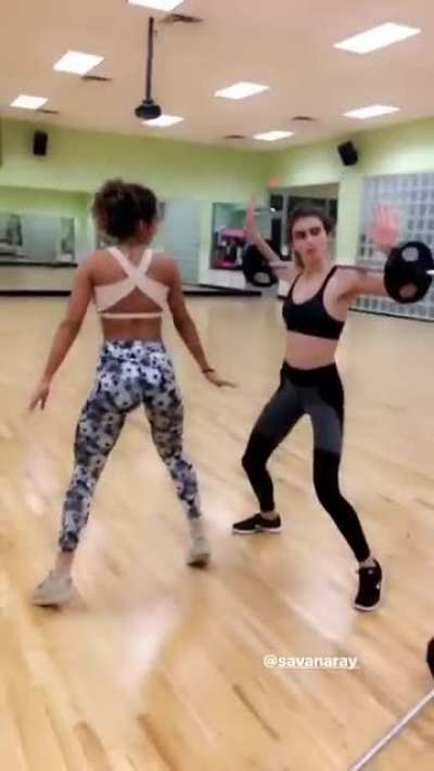 shaking ass