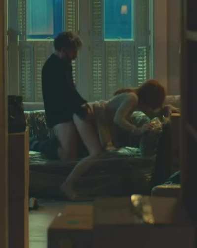 A normal night in the life of Jessica Chastain