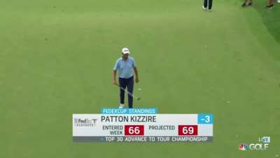 Has anyone seen a golfer rip their hat before?