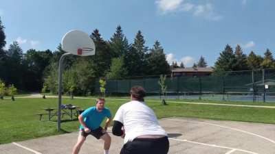 [OC] Pickup basketball for people rightfully ashamed of their own bodies