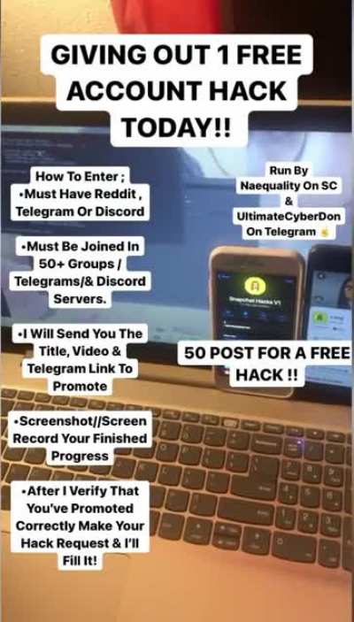 Sexy lil bitch here 🤤 I'd fuck da shit out her &amp;amp; if anyone need hacks add "naequality" on Snapchat to order account hacks.&amp;amp; if you want a free hack for posting on reddit, telegram , or discord send a message for instructions 32k Tele in comments 👇