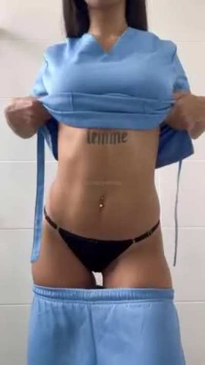 my patients don&rsquo;t imagine how naughty I am [drop]