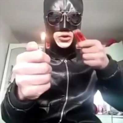 BECAUSE IM BATMAN!!!!!!