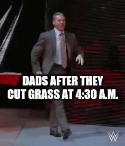 "The earlier the better, son"