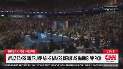 Tim Walz - Chosen VP for Kamala Harris - "I can't wait to debate JD Vance. That is, if he's willing to get off the couch and show up." A rural American patriot with 24 years of service in the National Guard. A Highschool social studies teacher, a coach, s