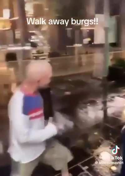 Tyson Fury caught off guard by rando