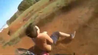 Agora tu vai fazer " vish " numa cadeira de rodas.