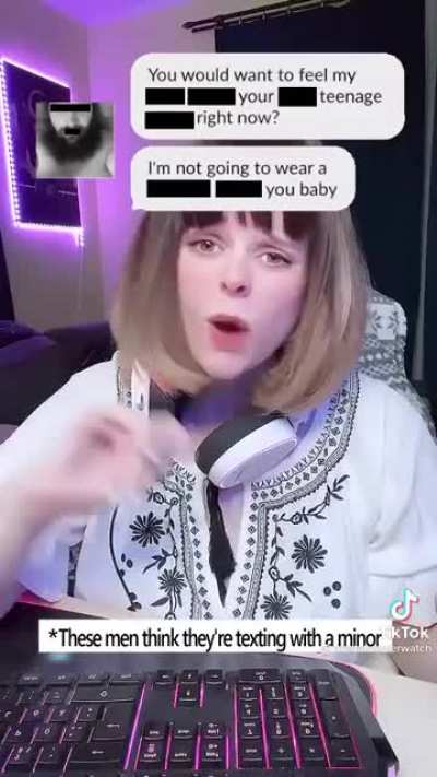 Predators making this girl&rsquo;s work very easy
