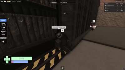 the wall