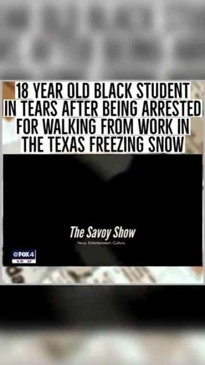 UPDATE: High school kid arrested for walking home while black
