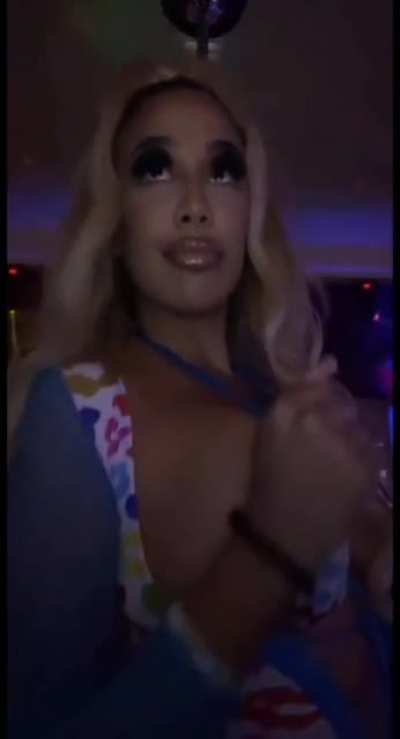 boobs out