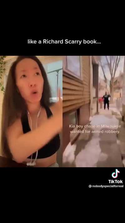 What is she trying to say?