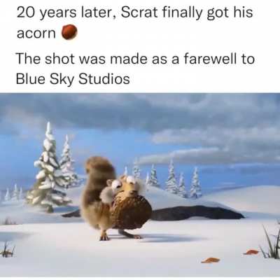 After so many movies of him chasing it😭
