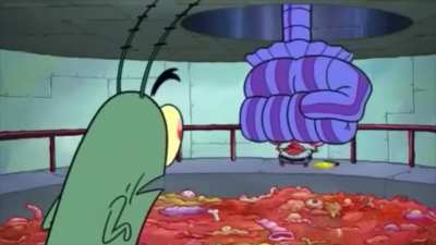 Mr. Krabs jumpscare