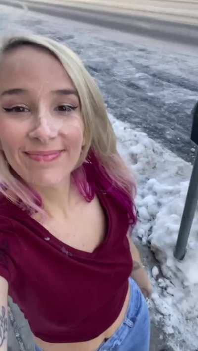 My first CumWalk&hellip; I was so nervous
