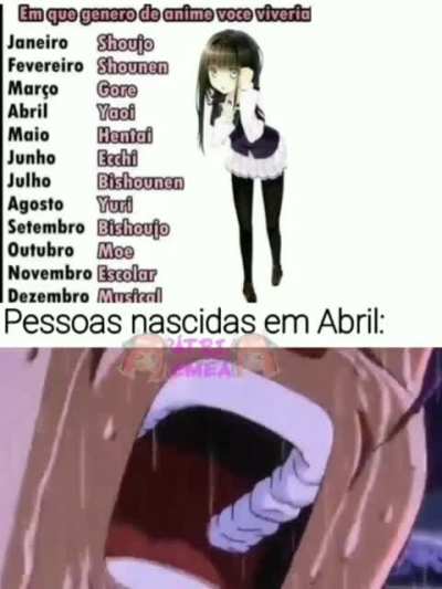 Infelizmente sou de mar&ccedil;o ;-;