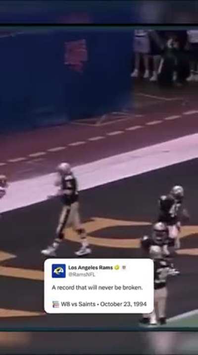 Football nostalgia...Saints Punter &amp;amp; Head Coach can't comprehend what they're witnessing