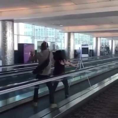 Filming a TikTok... In public