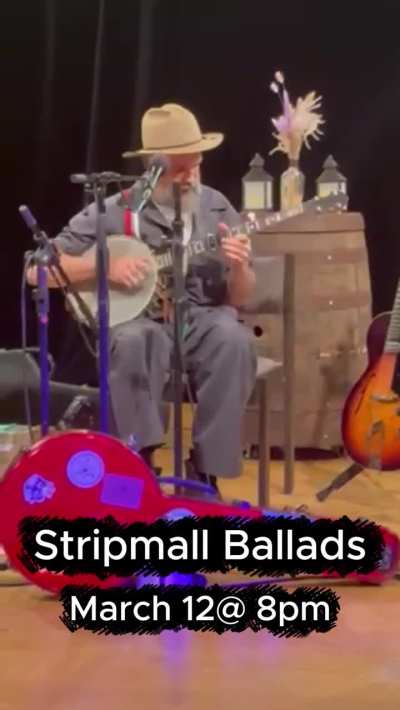 Stripmall Ballads is coming to Live at Hub City Vinyl!