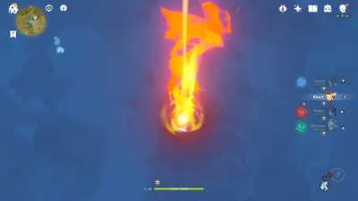 90 Second Plunge Attack Starring Klee, In Space