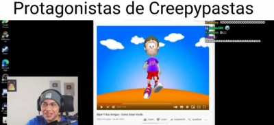 Protagonistas de Creepypastas que no pueden apagar el PC: