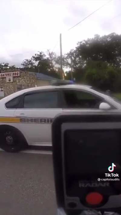 This cop deserves a ticket