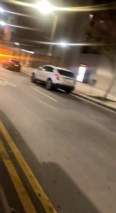 Seen this video on the narco footage sub a while back. It's a CJNG member named "el northside" cruising thru downtown dallas