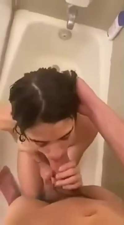 My goonbud likes to make sure i'm clean in my shower