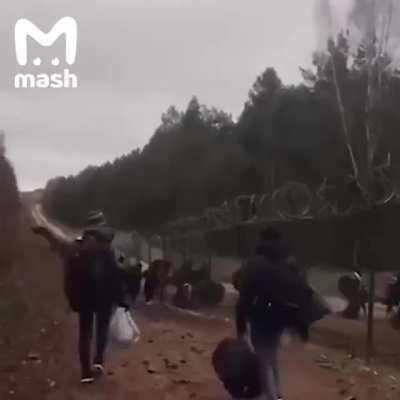 Poland - Belarus border has been breached