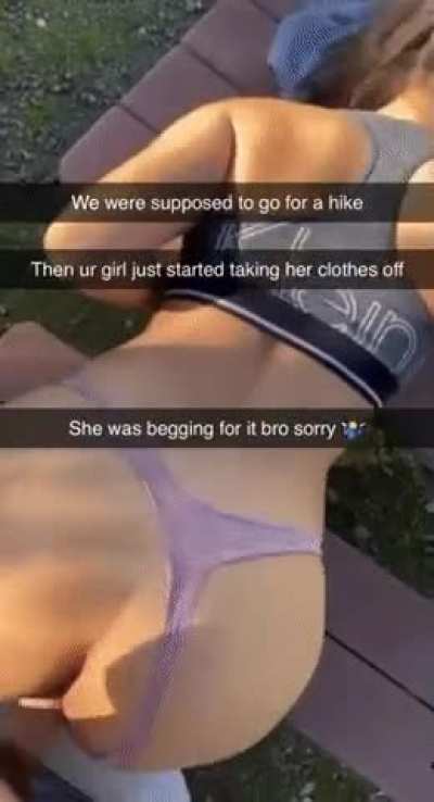 &ldquo;He&rsquo;s just my hiking buddy babe!&rdquo;