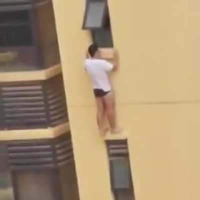 When her husband gets home