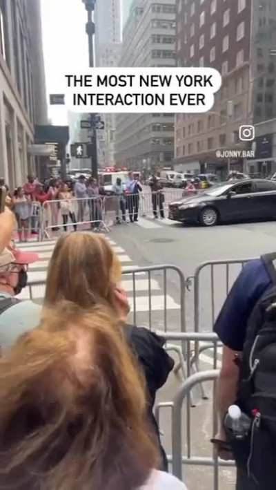 Woman tired of the streets being closed off for the sake of the presidential motocade 