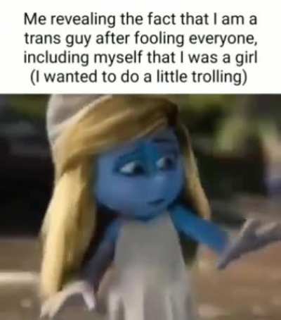 We do a little trolling😈