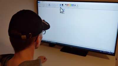 I made a Bluetooth hat mouse: move the cursor by moving your head
