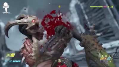 My favorite glory kill , might have something to do with how it’s against my most annoying demon