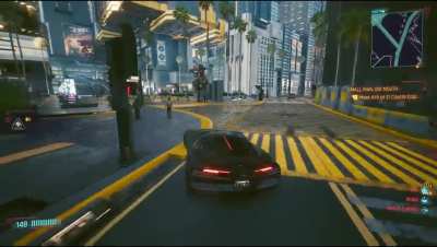 A nice drive downtown.