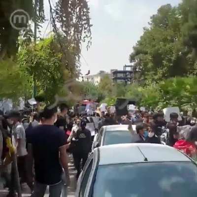 "Death to Taliban"- Afghan protesters in Iran