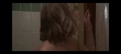 In the shower in Love&amp;amp;Death S01E01, April 2023