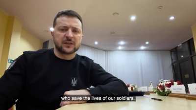 President Zelensky's Latest Address. 03/03/23. Duration 5m35. English Subtitles.