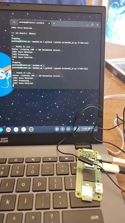 First test of local AI note taker.
