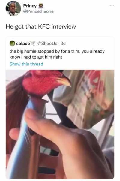 Looking extra crispy