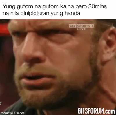 Lumalamig na yung food 🥘