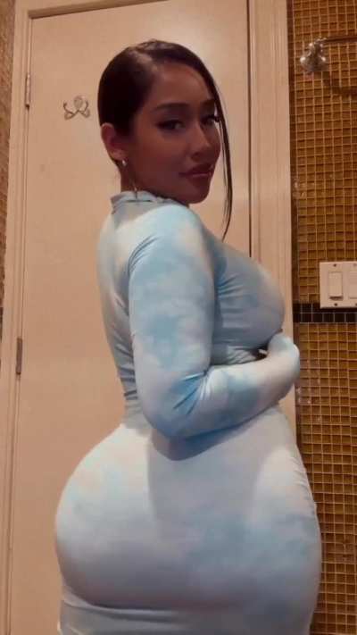 Blue dress