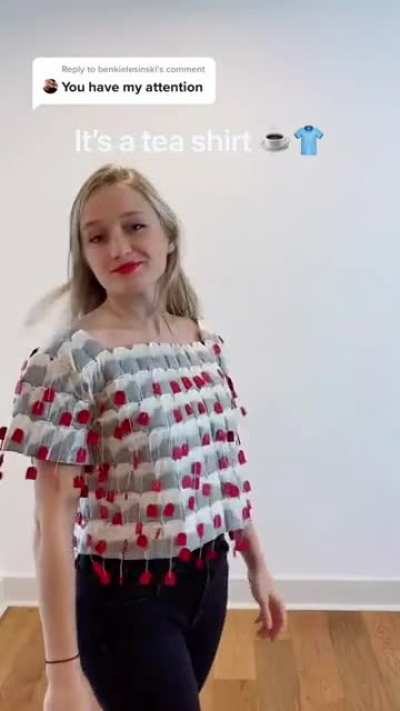 a teashirt