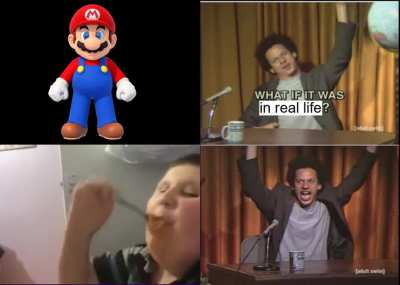 Mario is officially in real life